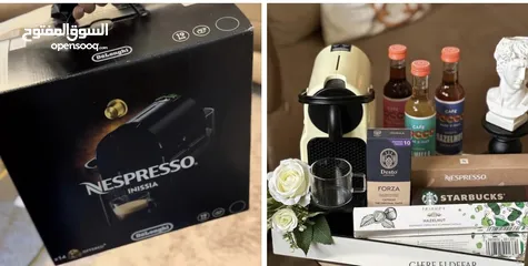  1 ماكينة قهوة نسبريسو NESPRESSO INSSIA