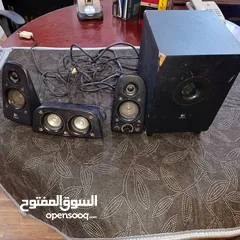  1 سستم سماعات كمبيوتر