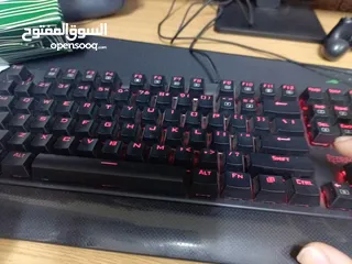  11 كيبورد ريدراجون قيمنج احترافي  جديد
