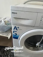  2 غساله مشالله عليها امورها تمام  البيع بسبب التغير