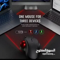  2 nulea m 512 wireless trackball mouse