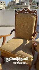  1 طقم كنب 7 مقاعد مستعمل في حالة جيدة