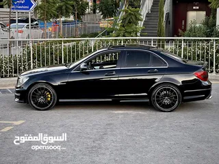  16 مرسيدس c 200 موديل 2008 محوله c63