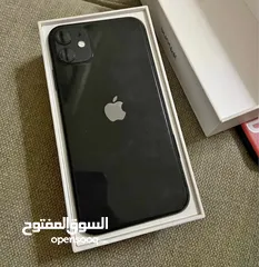  3 آيفون 11 عادي بحالة الوكاله  128 جيجا