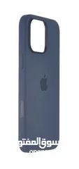  11 كفر آيفون 16 برو ماكس الأصلي آبل لون اسود Apple Original IPhone 16 Pro Max Silicone Case Black