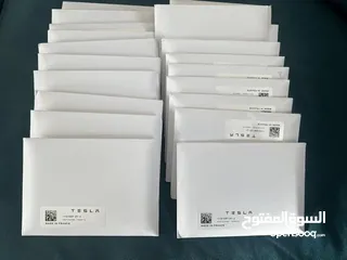 15 كروت تيسلا - كرت تيسلا - مفاتيح تيسلا ريموت كبسات - تيسلا اصلي  Tesla Key Card - Tesla Keyfob