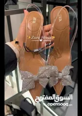  1 صندل كعب من زارا Zara جديد