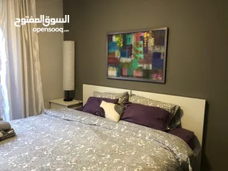  2 شقة مفروشة ضمن كمباوند مميز للايجار في جبل عمان الدوار الثالث قرب السفارات