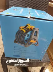  5 بكرة مع بربيش ماء مع رشاش لضخ الماء جديد