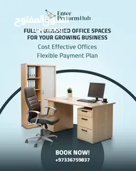  1 Large Office at Affordable Price starting from just 100 BD ( Commercial Address Included)