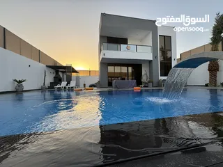  20 شاليه للإيجار اليومي بناء حديث وأثاث جديد وموقع مميز بافضل الأسعار من  (فيلا نايا اليوسفي )