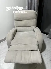  1 كرسى recliner