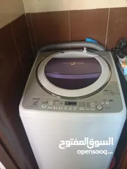  2 غساله توشيبا فوق اتوماتيك 13كيلو جامبو