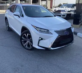  3 جيب لكزس Rx450h 2019 Lexus Rx450h 2019 hybrid  كرت ابيض