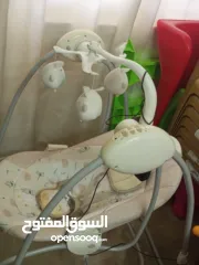  4 مرجيحة اطفال كهربائية
