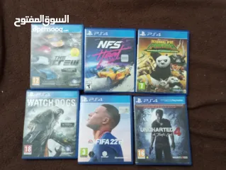  1 ل بلايستيشن 4 CD مستعمل شهر واحد فقط بحالة ممتازة كلهم ب 350 شيكل  الواحد ب 50 شيكل