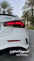  8 مرسيدس A 35 AMG تيربو موديل 2021 بحادث جدا جدا بسيط باب