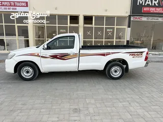  7 Toyota hilux 2014 model  single cabin