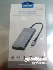  1 USB-C TO HDMI+Type-c+USB-A+VGA+Memory reader Cable for Apple MacBook and all laptops