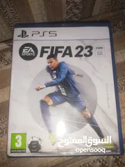  1 قرص العاب (سي دي) فيفا 2023 جديد غير مستخدم بلايستيشن 5 عربي و انجليزي Arabic and English