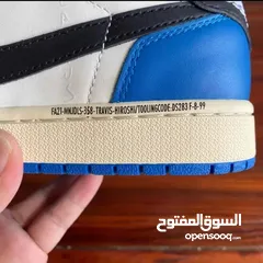  9 شوز إير جوردن 1 ترافيس سكوت X فريغمنت' shoes nike Jordan 1 Retro Low  Fragment x Travis Scott  حذاء