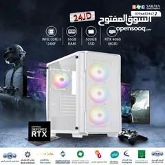  1 اقساط بدون دفعه اولى ( تجميعة كمبيوتر اي 5 PC Computer i5 RTX4060 )