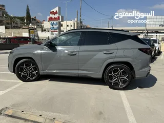  17 هونداي توسانNLine ترخيص 2022 محرك 1600 هايبرد جير أوتوماتيك 240 حصان