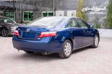  4 Toyota camry 2007 with sunroof تويوتا كامري فل مع فتحة سقف بحالة الوكالة