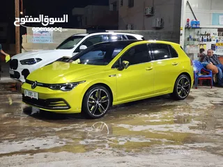  1 جولف 8 بلون مميز ترخيص 2020 تقسيط نص بنص بسعر الكاش سعر حرق Golf mk8 جميع الاضافات