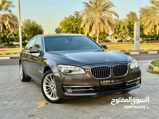  8 BMW - 730Li - 2015 - full option (( VIP )) perfect condition GCC Top of the range