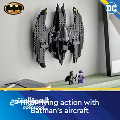  1 ليغو مركبة باتمان والجوكر ودراجةLEGO DC Batwing Batman vs. The Joker 76265 DC Super Hero Minifigures