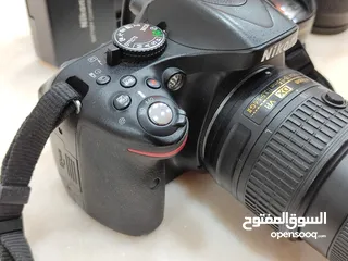  2 Nikon D5200 with lenses like new
