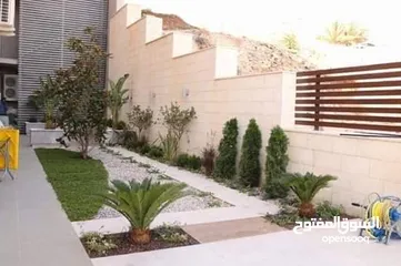  9 تنسيق الحدائق والديكورات Modern Gardens