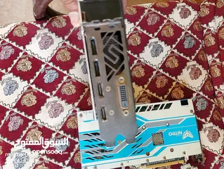  3 كرت شاشه نيترو Rx 580 مساحه 8G