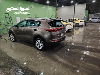 2 كيا سبورتاج موديل 2017  بحال الشركه وكاله