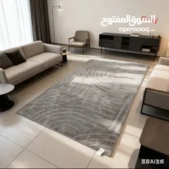  3 سجاد شتوي حفر فرو الأرنب  ثقيل غير قابل للانزلاق  فخامة ناعمة بتكمّل شتاءك