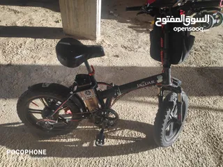  2 دراجة كهربائية مستعمل زي الجديد 90٪