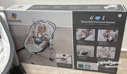 1 كرسي هزاز للاطفال  ماركة (mastela)