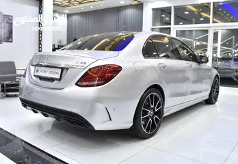  5 Mercedes Benz C43 AMG ( 2017 Model ) in Silver Color Japanese Specs