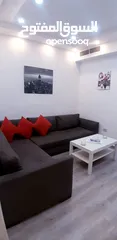  1 A studio for rent, furnished with luxury furniture, in the Rabieh area