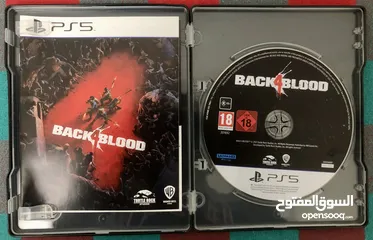  3 Back 4 Blood Game for Playstation 5 [PS5]