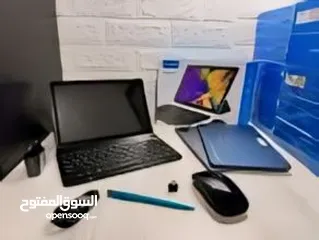  2 تابلت جديد كفاله سنه مع كيبورد مع ماوس مع قلم Tablet 512GB Ram 8GB for sale مع كفر مجاني