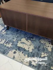  1 اثاث غرفة جلوس ،،طاولة وسط مع خزانة تلفاز معلقة للبيع