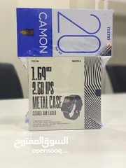  1 Tecno camon 20 Pro 5G 256GB 8GB+8GB With Tecno Watch 2