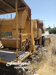  4 حصادة حب وتبن مدرس التبن وكاله بصلاة على النبي قياس 60/80 ماتور مارسيدس .