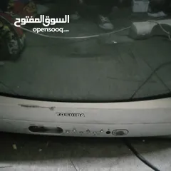  1 تلفزيون توشيبا مع ريموته حجم كبير شغال ميه بالميه مع رسيفر شغال للبيع