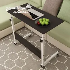  5 مكتب طلابي عملي ومتنقل بترتيب عصري باللون الخشبي والاسود