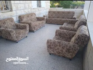  3 طقم كنب 9 مقاعد مع فرشه مفرد عدد 2