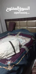  8 غرفة نوم تفصيل للبيع خشب ألماني لامنيت تتكون من تخت مجوز مع خزانة مع كمدينة عدد 2 مع تواليت بيرو