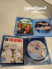  2 Combo offer 2 CDs for only 12 Riyals عرض شريطين مقابل The evil within 2 & Far cry 5فقط 12ریال